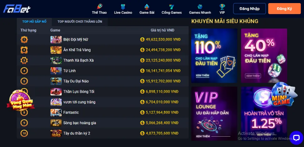Cá cược thể thao và đá gà online tại Hii88 chính thức